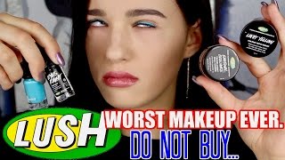 BRUTALLY HONEST LUSH COSMETICS REVIEW... Major FAIL, Do NOT buy! | Jordan Byers