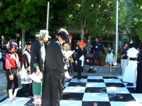 FanimeCon 2010 - Day 2 - SJCC Fountains Morning