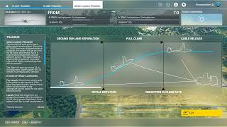 Glider Training: Winch Take off 10,000 points. Microsoft Flight Simula