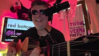 RED BOTTOMS - ADELA // GUITAR TUTORIAL (BETTER THAN AI)