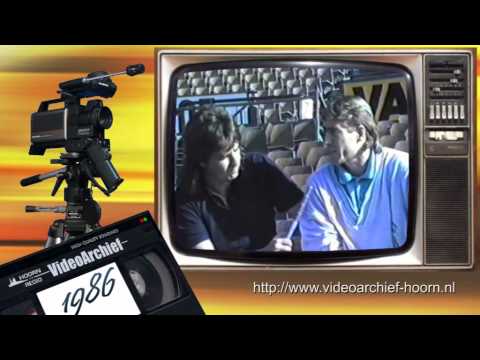 1986 Hoorn: Ruud Heus - Voetballer bij Feyenoord