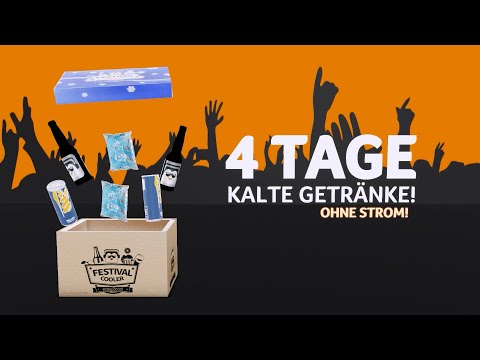 Coole Party, coole Drinks - der Festival Cooler!