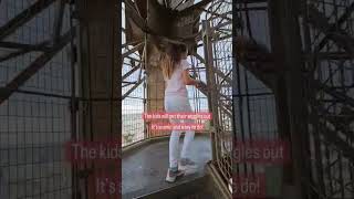 Climbing the Eiffel Tower STAIRS in Paris with Kids! #familytravel #eiffeltower #bucketlistadventure