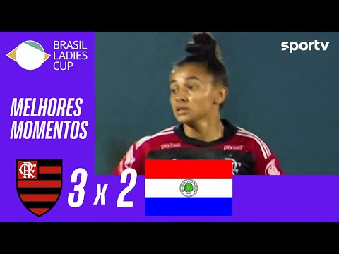 Gols e lances de Flamengo x Paraguai