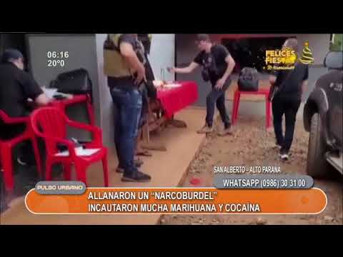 Allanaron un "narcoburdel" en San Alberto, Alto Paraná