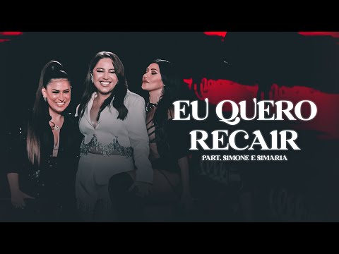 Video thumbnail for Eu Quero Recair (Ao Vivo)