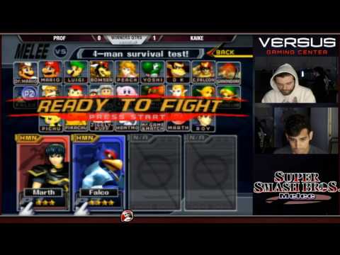 Versus Weekly 06/25/17 - Winners R4 - Kaike (Falco) vs Prof (Marth) - Melee