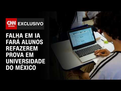 Vestibular é refeito após suspeita de uso de IA no México | CNN PRIME TIME