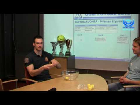 OSM futsal 2010 lohkoarvonta