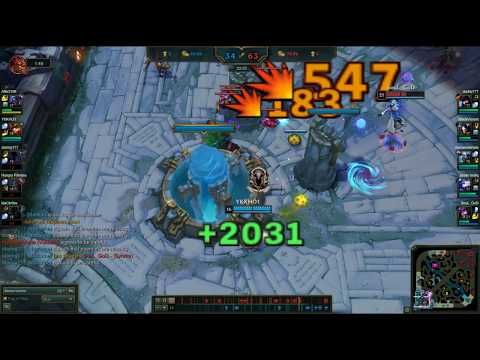 Faker TEEMO most INSANE PENTA KILL