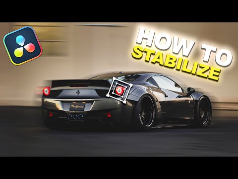 How To STABILIZE Your Clips - DaVinci Resolve