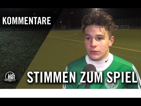 Die Stimmen zum Spiel | SC Borussia Lindenthal-Hohenlind U19 – Alemannia Aachen U19 (FVM-Pokal)