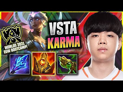 LEARN HOW TO PLAY KARMA SUPPORT LIKE A PRO! - HLE Vsta Plays Karma SUPPORT vs Sona! | Patch 11.19