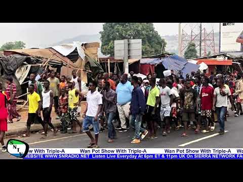 Jui Junction Right Of Way Road Clearing By SLRA And Police - Sierra Network Wan Pot