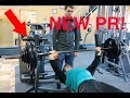 New BENCH PR with 17 years old bodybuilder Olivier Montminy