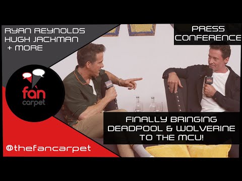 Press Conference: Ryan Reynolds, Hugh Jackman + more | Deadpool & Wolverine
