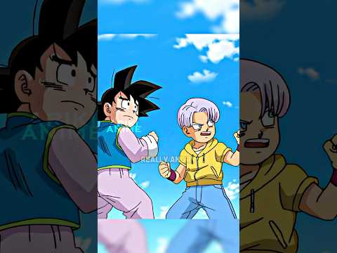Frieza Get's Scared By Goten & Trunks😂
