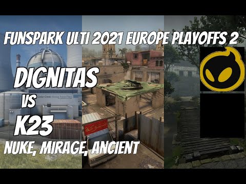 Dignitas vs K23 Highlights / Upper Bracket final at Funspark ULTI 2021 Europe Playoffs 2