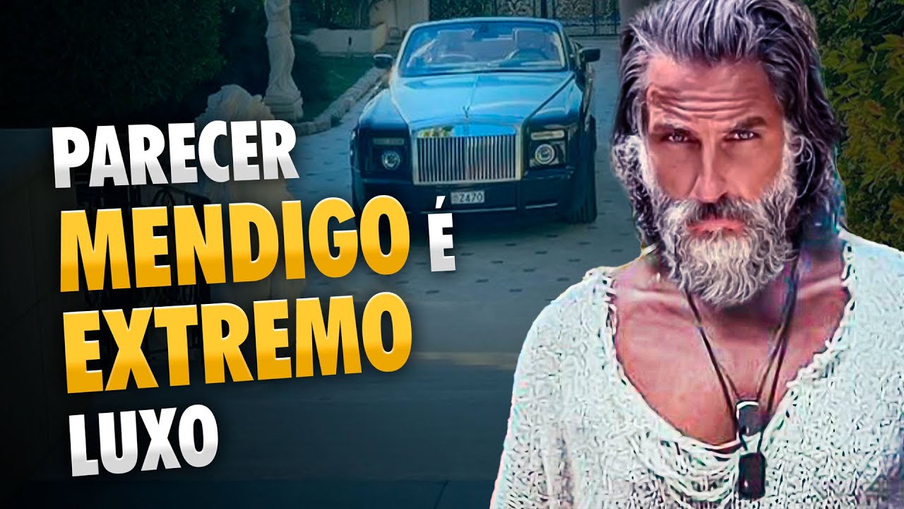 Why do rich people love pretending be poor?