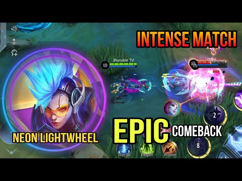 Karrie "Neon Lightwheel" Gameplay | Intense Epic Comeback Gameplay