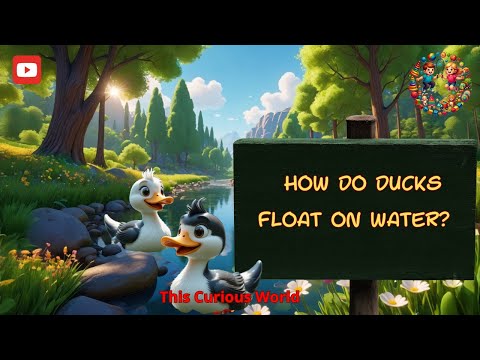 🐥💦 HOW DO DUCKS FLOAT ON WATER? | The Secret of Pepe the Duck 🦆✨