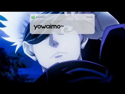 Notification sound | Gojo Satoru | "yowaimo"