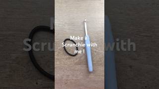 💛 Crochet with me 💛#yellow #crochet #scrunchies