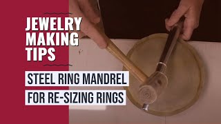 Steel Ring Mandrel - For Sizing & Re-Sizing Rings