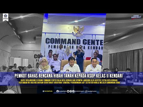 Pemkot Bahas Rencana Hibah Tanah kepada KSOP Kelas II Kendari