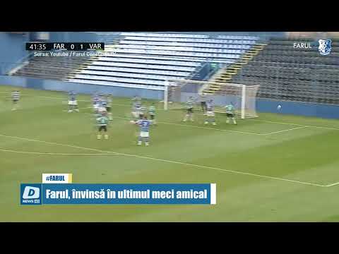 Farul, învinsă în ultimul meci amical