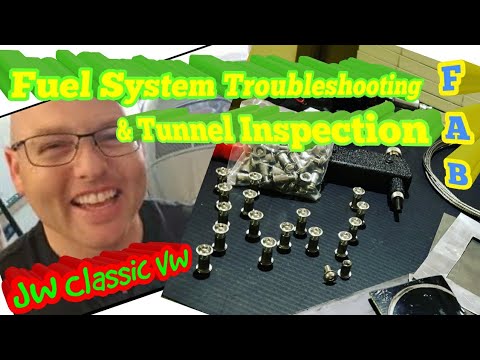 How To - Electric Fuel Pump Install - 1956 Oval Window Rag-top - Volkswagen BUG | JW Classic VW