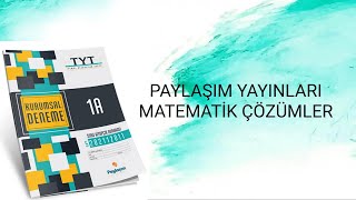 PAYLAŞIM YAYINLARI KURUMSAL DENEME 1 (11-20)