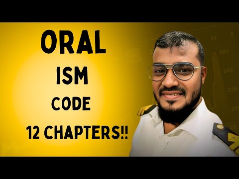 12 chapters of ISM code I Sailor 360