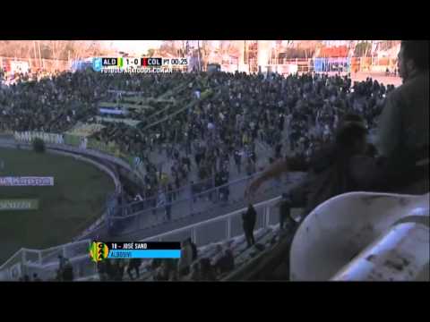 Gol de Sand. Aldosivi 1 Colón 0.Fecha 20.Torneo Primera División 2015.FPT
