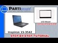 Dell Inspiron 15 3542 P40F 002 LCD Bezel How To Video Tutorial