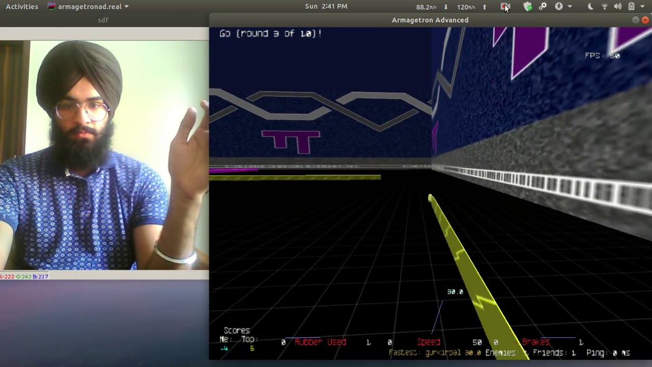 Game Controller using gesture Recognition