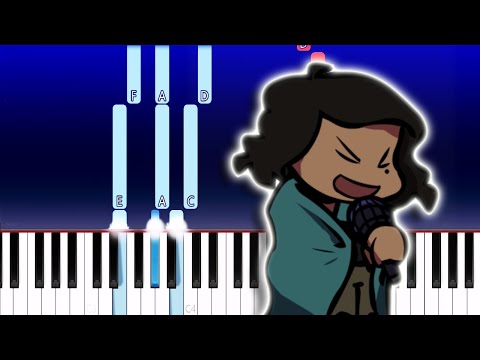 Friday Night Funkin - BI-NB (Piano Tutorial)