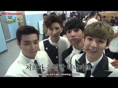 [ENG SUB] 140705 U-KISS Show Champion Backstage
