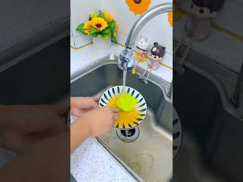 best kitchen😃 dish washer brush👈