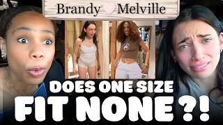 *TRY ON* at BRANDY MELVILLE... is this a joke