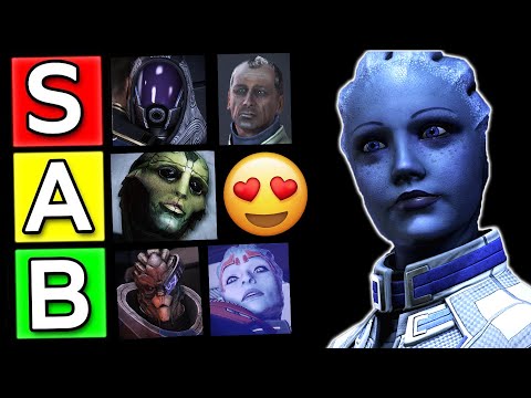 ULTIMATE Mass Effect ROMANCE Tier List (that everyone will agree with)