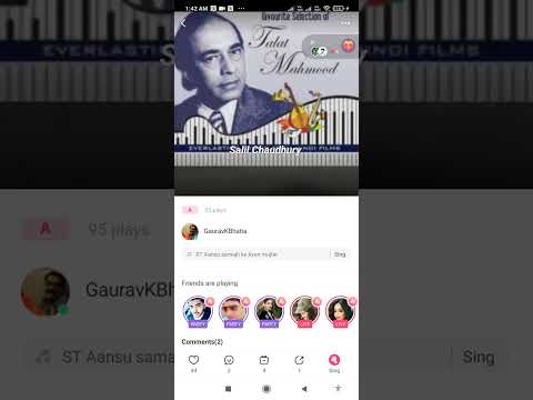 #आँसू समझ के क्यों मुझे     #aansu samajh ke    #talatmahmood   #singerGauravBhatiadelhi