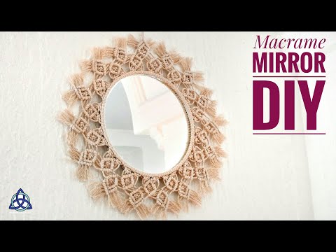 DIY Macrame Wall Hanging Tutorial Home Decor Idea