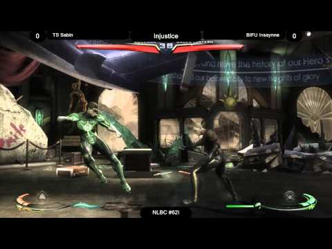 Injustice @ NLBC #62 - BIFU Insaynne (Aquaman) vs TS Sabin/Viking (Green Lantern/Zod)