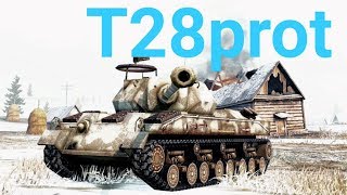 【WoT Blitz】重戦車のような駆逐戦車　T28prot （クソnoobのWoTBlitz）