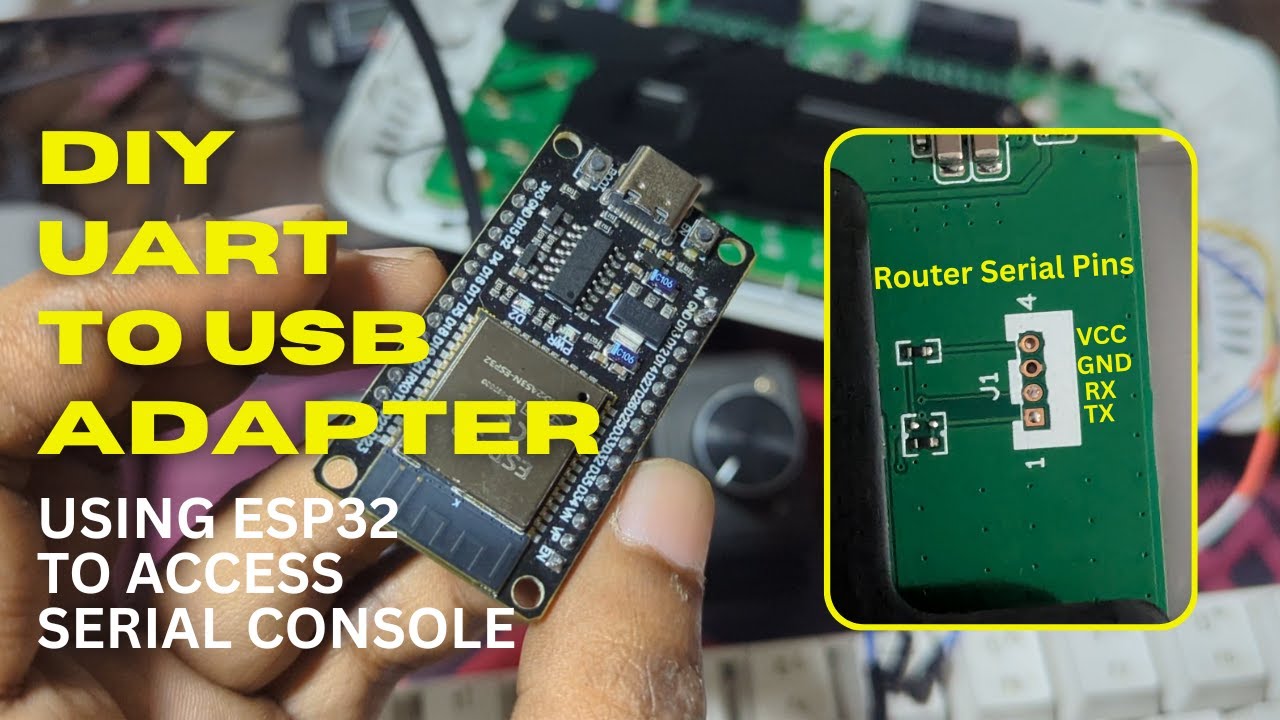 Turn ESP32 into a USB to TTL Serial Adapter | Easy Method | No Hardware Mod | UART to USB (CH340)