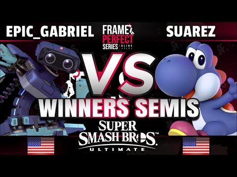 FPS5 Online - Epic_Gabriel (R.O.B.) vs. LVD | Suarez (Yoshi) - Smash Ultimate Winners Semifinals