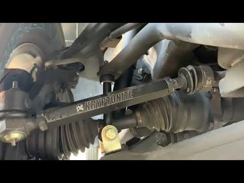 Kryptonite Death grip tie rods & sway bar end links product review on my Duramax