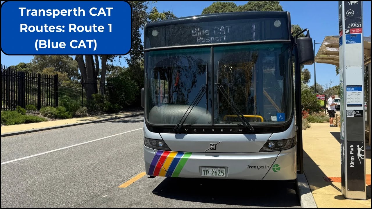 Transperth CAT Routes: Route 1 (Blue CAT)