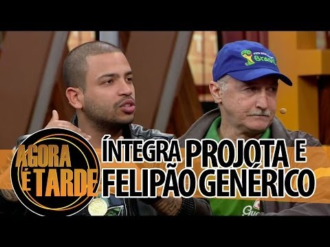 Agora é Tarde 03/07/2014 - Projota e Felipão Genérico (íntegra)